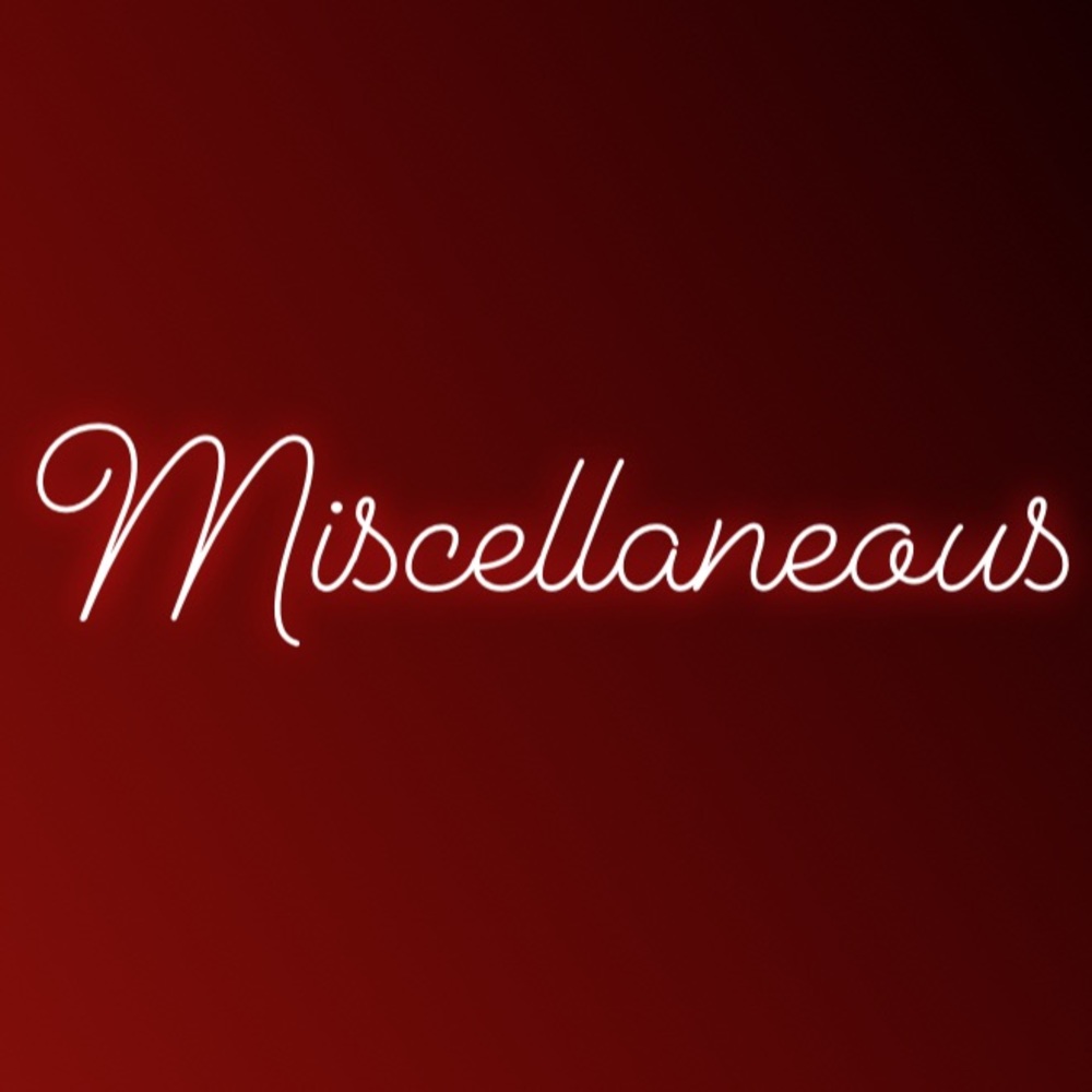 Miscellaneous